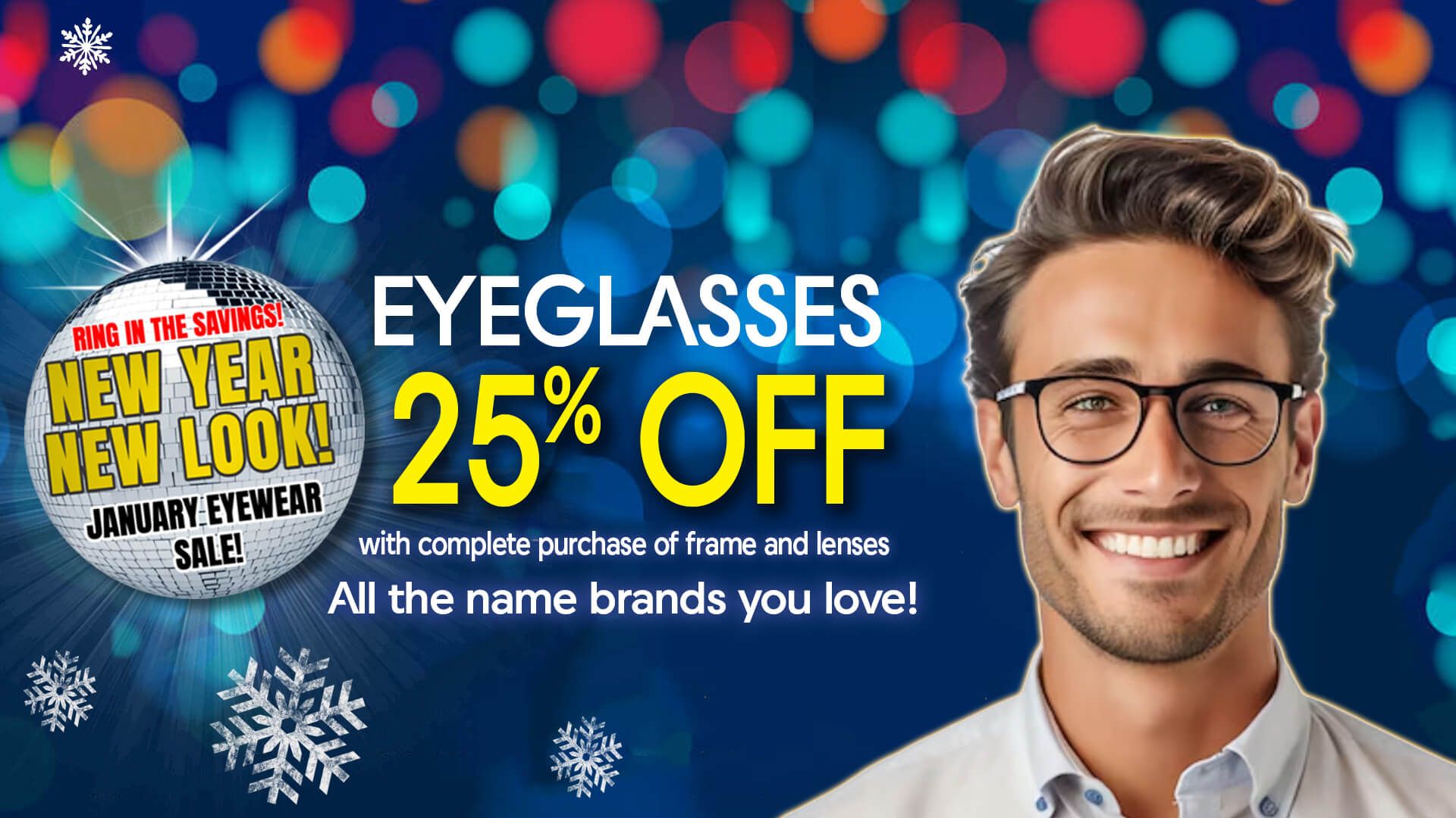 Eyeglasses SALE 25% OFF