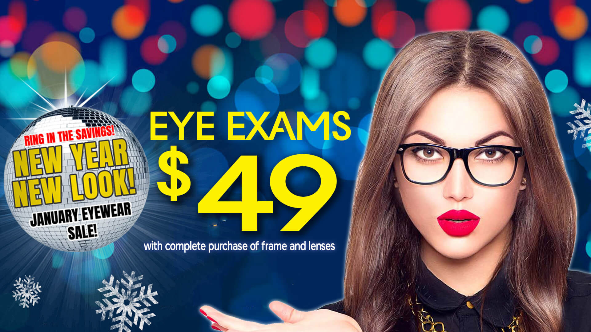 Eye Exams $49