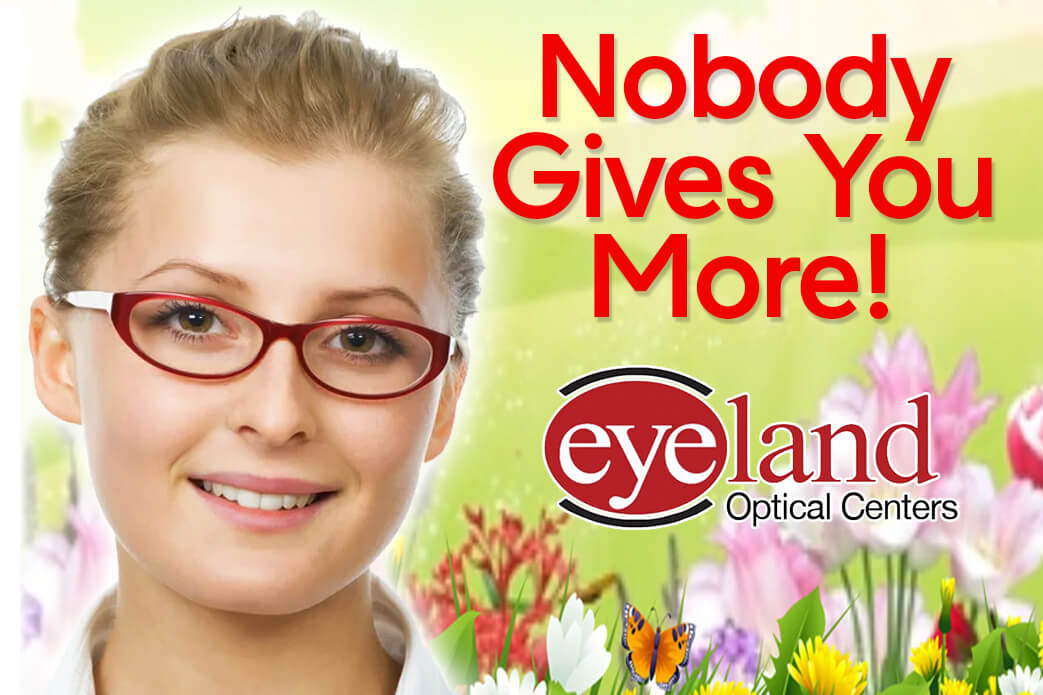 Affordable Eye Exams & Eyeglasses | Eyeland Optical | Since 1986