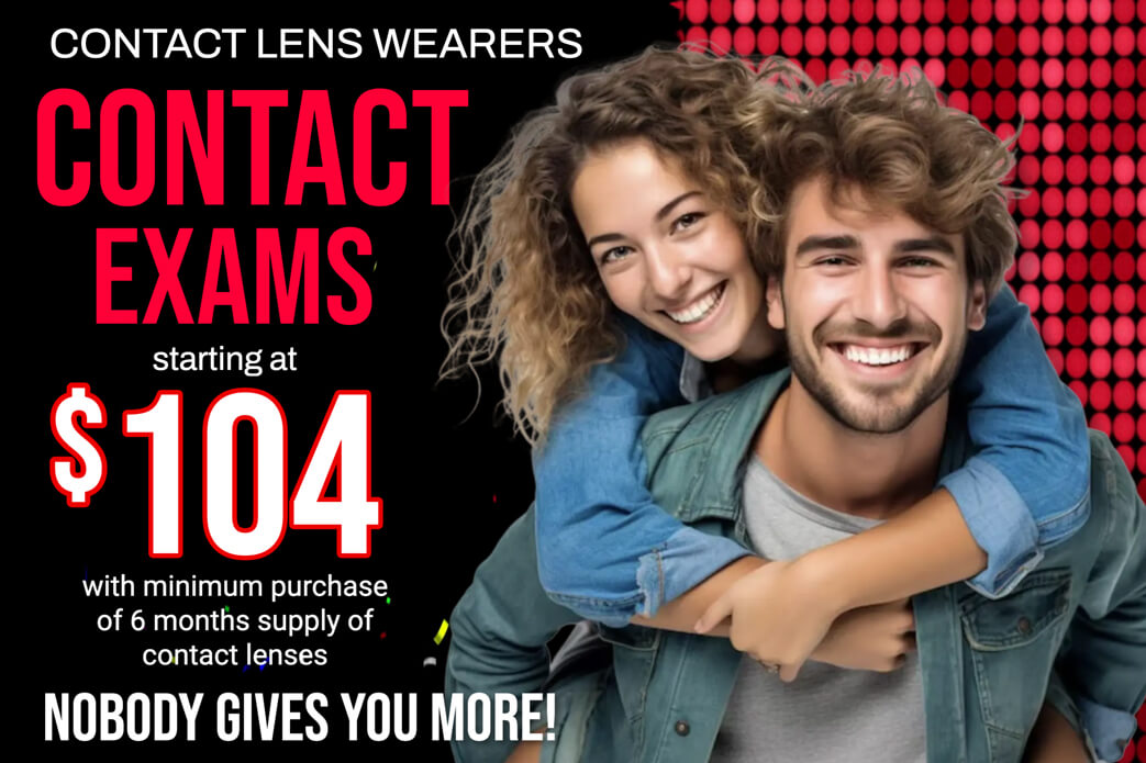 Contact Lens Exams $104