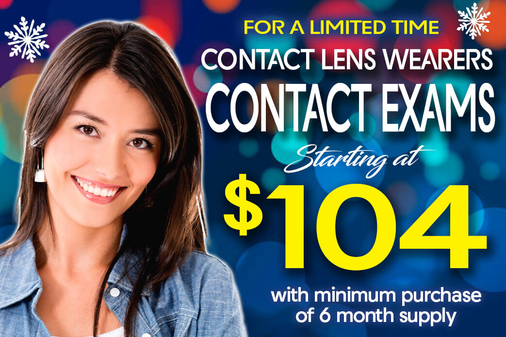 Contact Lens Exams $104