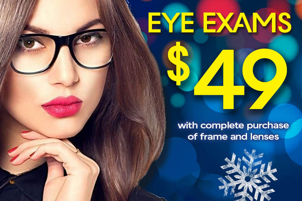 Eye Exams $49